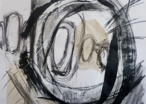 Untitled (drawing & collage on paper - London)