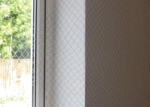 Cyclone Fence (detail of wall & window drawing)