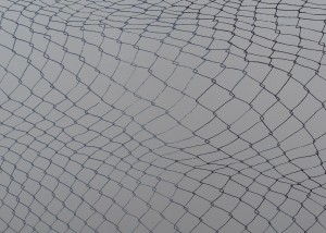 Cyclone Fence (wall drawing detail)