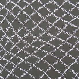 Cyclone Fence (canvas detail)