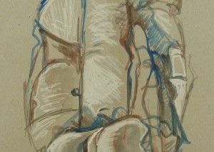 Acrylic & Posca pen drawing, Montserrat